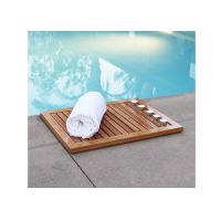Buy cheap Organic Bamboo Bathroom Suppliers Mat Shower Floor Mat Non Slip product