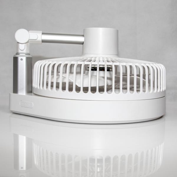 Buy cheap OEM Printed Portable Telescopic Fan USB Rechargeable LED Tent Fan from wholesalers