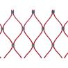Buy cheap Staircase Railing 2.4mm Inox Wire Mesh 316L Diamond Shape Metal Mesh from wholesalers