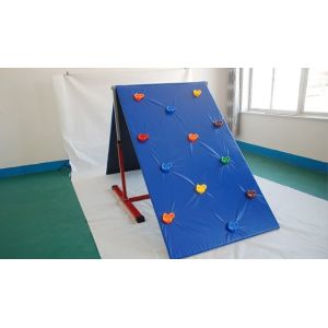 China Gymnastics Indoor Climbing Gym Playground Children Rock Climbing Board on sale