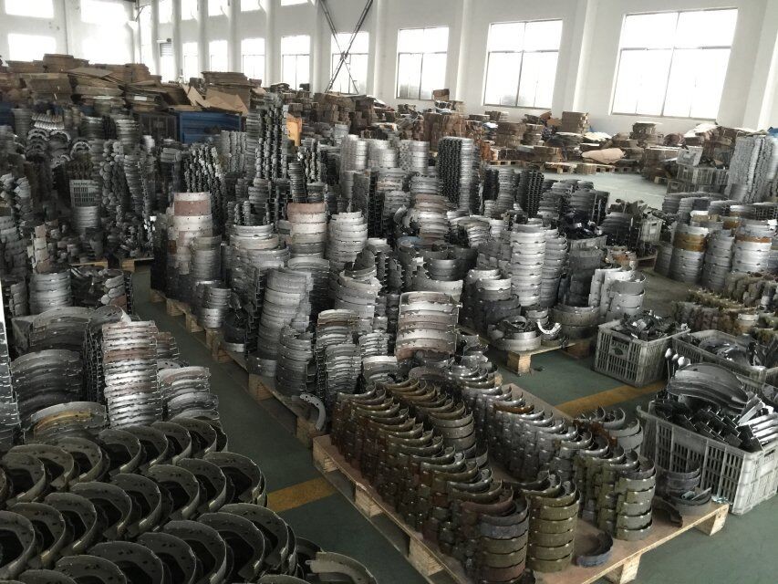 Trailer Fuwa 16T brake shoes with brake linings