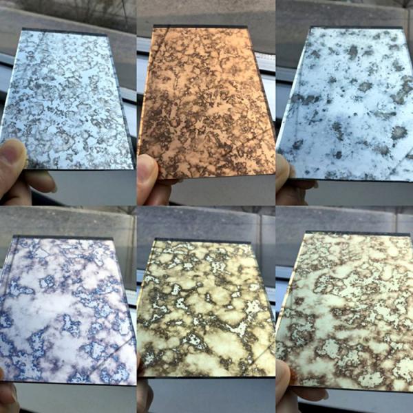 Buy cheap Big Glass Panel Mirror 4mm Golden Antique Double Coated For Bathroom from wholesalers