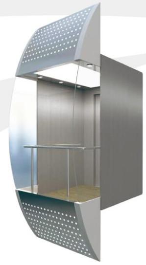 Buy cheap Shopping Center Observation Elevator Rated Capacity 450 - 1600KG from wholesalers