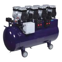 Buy cheap Silent Oil Free Dental Air Compressor For Dental Chair Multiscene 1-To-5 product