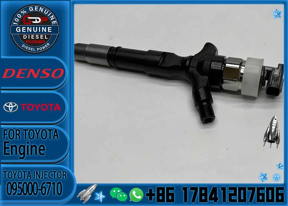 23670-39265 23670-30290 23670-39165 Genuine diesel fuel injector 095000-7810 0950007810 095000-7820 095000-7010 095000-6