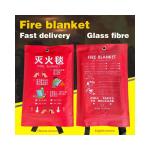 Buy cheap Flexible Fiberglass Fire Blanket with 100% Fiber Thermal Insulation from wholesalers