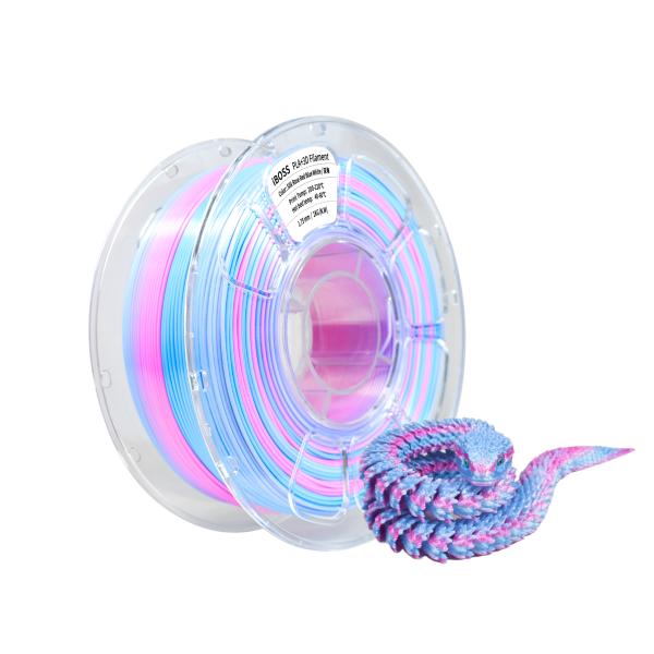 Buy cheap 3D Printer Filament Silk Tri-color Rose Red Blue White 1000g Dimensional Accuracy +/- 0.02mm from wholesalers