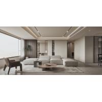 Buy cheap Creamy Whole House Design Contemporary Beige Home Furniture Kitchen Cabinet product