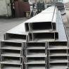 Buy cheap 304 C Section Stainless Steel Channel Bar 1.4301 For Building Materials from wholesalers