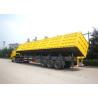 Buy cheap Hydraulic Rear Side Dump 3 Axles Q235 Steel Truck Dump Trailer from wholesalers
