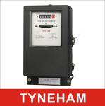 Black Cover Electromechanical Energy Meter / Iron Mechanical Electricity Meter