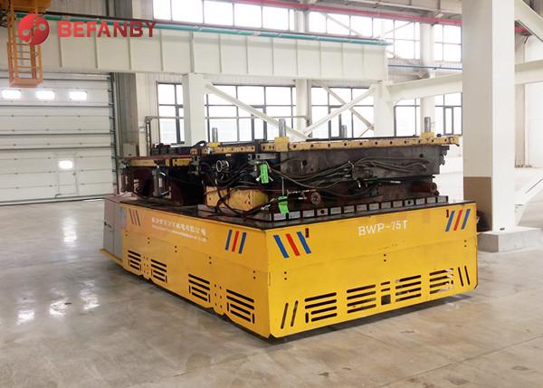 Buy cheap 1-500T Load Capacity Trackless Transfer Cart For Plant 12 Months Warranty from wholesalers