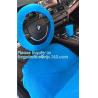 Buy cheap Dustproof protective disposable non woven 16 inch covers 14 inch steering wheel cover, Print Logo Non Woven Car Steering from wholesalers