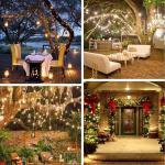 Solar LED Copper Wire String Light 100LEDs 200LEDs 10meters 20meters IP65