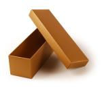 Custom Printing Gold Cardpaper Champagne Gift Box