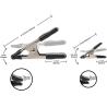 Buy cheap Heavy Duty 2 4 6 9 Inch Black Powder Coated Steel And Carbon Metal Spring A Clamps With PVC Handles For Woodworking from wholesalers