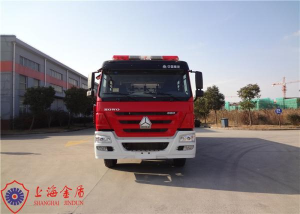 Buy cheap 6x4 Drive Type Foam Fire Truck With Flat Top Metal Forward Turnover Cabin from wholesalers