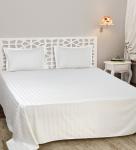 Simple Style Full Polyester Striped Four-piece Set for Household Fabric Count 40