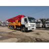 Buy cheap Used Sany 37m Howo Truck Mounted Concrete Pump Used Big Concrete Pump Truck from wholesalers