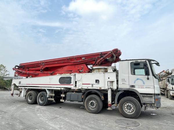 Buy cheap 41000kgs Total Weight Used Concrete Pump Truck Hydraulic Concrete Boom Pump Putzmeister from wholesalers