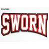 Buy cheap Large Chenille Letter Patches Double Felt Background Personalized Embroidered Badges from wholesalers