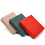 Green Microfiber Leather Jewelry Storage Box for Pearl Necklace 20*23*5cm