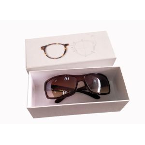Buy cheap Personalized Custom Rigid Boxes , Sunglasses Cardboard Gift Boxes With Lids from wholesalers