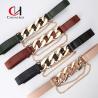 Buy cheap Fashion Ladies Leather Belt Europe And America Hipster Punk Exaggerated Chain from wholesalers