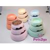 Buy cheap Rounded Shape 830g 1200ml Plastic Pet Feeder Bowls from wholesalers