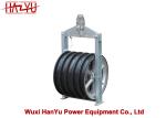 Five Aluminum Conductor Pulley 40kN Stringing Pulley 400mm2 Conductor Size
