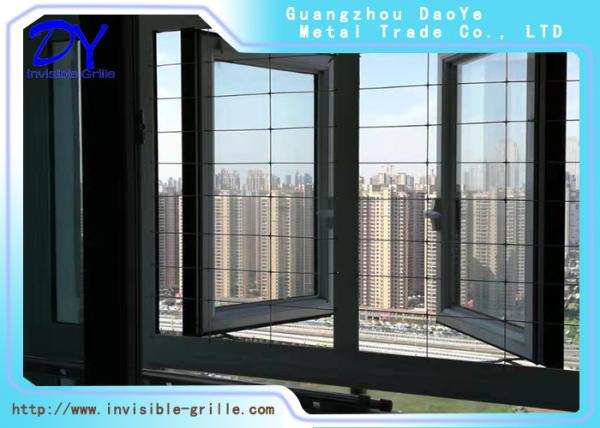 Buy cheap Simple Used Made In China Modern Balcony Invisible Grille from wholesalers