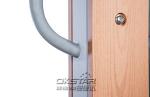 china outdoor park gym equipment WPC materials based leg massager
