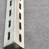 Buy cheap 90Degree Slotted Perforated Angle Bar Heavy Duty Slotted Angle Galvanized Steel product