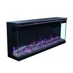 72inch Multi Sided Electric Fireplace 1500 750W Wall-Mounted And Embedded