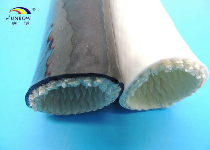 Eco-friendly Silicone Resin Coated Fiberglass Braided Sleeving -65℃ ~ 260℃