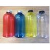 Buy cheap 500ml 17oz Clear Plastic Bottles Round Empty Juice Glass Beverge With Cap from wholesalers