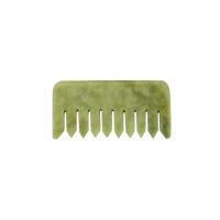 Buy cheap Green Body Combing Jade Skin Rejuvenation Jade Massaging Comb product