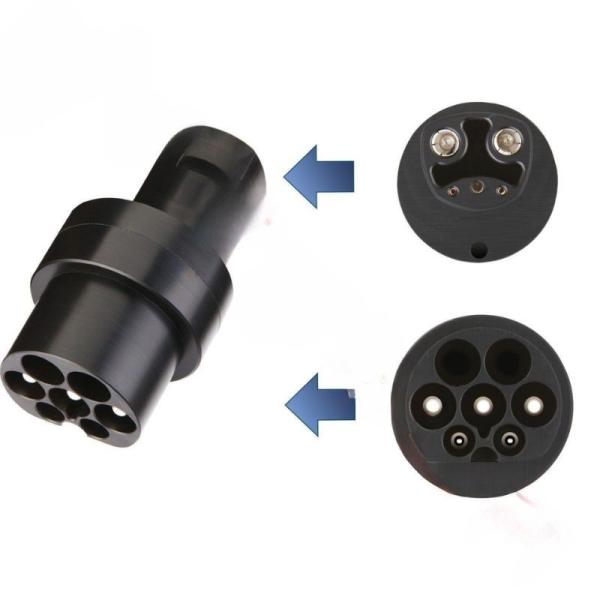 Buy cheap Type2 To Tesla Charging Adapter 80 Amp 250V AC For Electric Vehicle Charger IP55 Protection from wholesalers