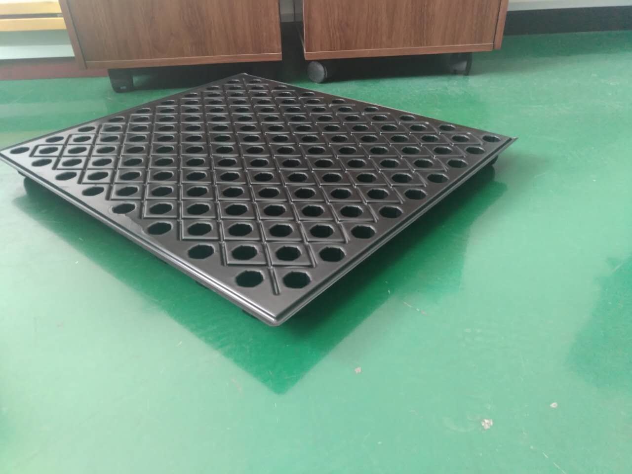 16*9 blister black trays for seeding PS
