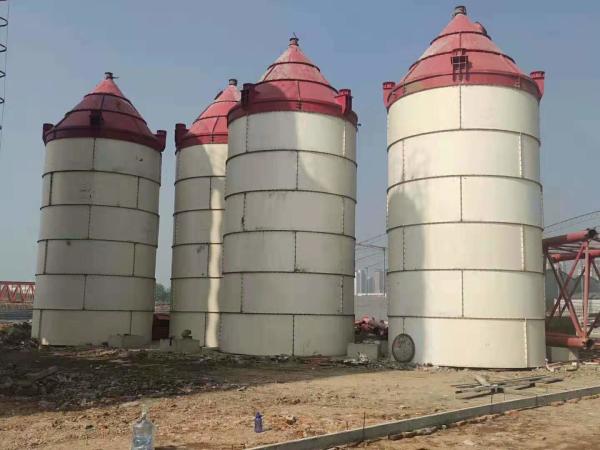 Buy cheap Industrial Batching Plant Cement Silo 150 Ton Fly Ash Storage Silo CE Approved from wholesalers