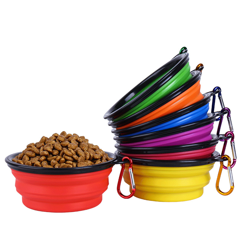 Collapsible Travel Dog Bowl Top Seller Foldable Silicone for Pet Owners on the Move