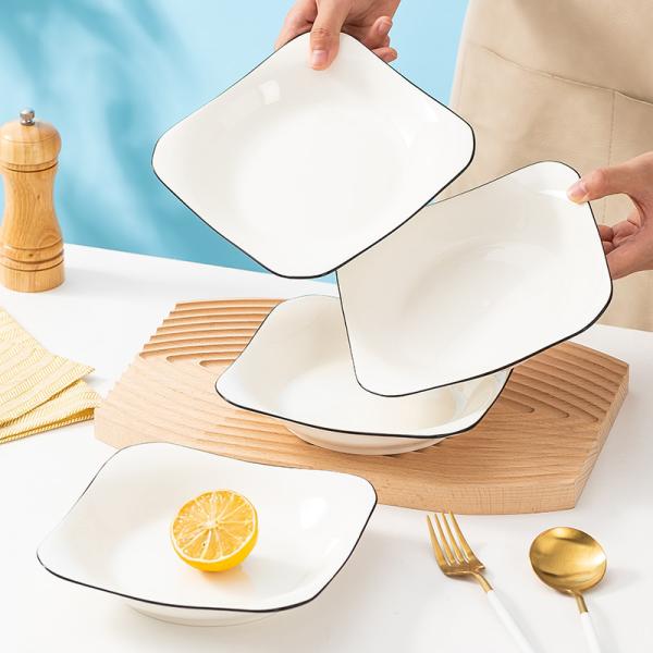 Buy cheap Dishwasher Safe Ceramic Tableware Set For Home Dining Room Decor from wholesalers