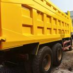 WD615.69/47 Engine 6x4 Sinotruk Dump Truck , 351-450hp Diesel Tipper Truck Used