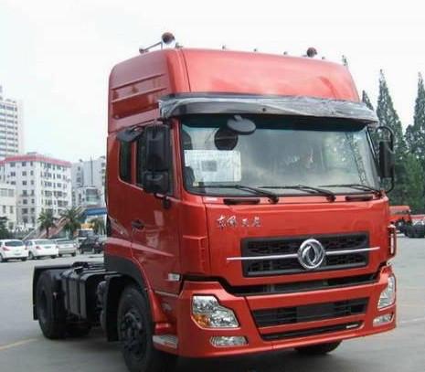 Buy cheap Red 4X2 Tractor Head Truck Horsepower DFL4180A5 With EURO V Emission Standard from wholesalers