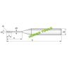 Buy cheap Long Neck End Milling Machine Cutters , TiSiN Coated Ball Nose Cutter from wholesalers