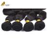 Buy cheap Burgundy Peruvian Remy Human Hair Extensions Weave Bundles With Closure from wholesalers