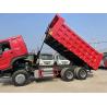 Buy cheap howo diesel dump truck 30t reliable vehicle dumper semi trailer china 371hp 375hp 420hp from wholesalers
