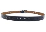 Handcraft Ladies Cow Leather Belts Hollow Holes With Zinc Alloy Pin Buckle