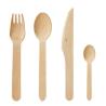 Buy cheap Premium Biodegradable bamboo eco-friendly disposable cutlery customized nature wooden utensils from wholesalers
