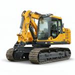 Operating Weight 21286kg XE210F Forest Logging Hydraulic Crawler Excavator